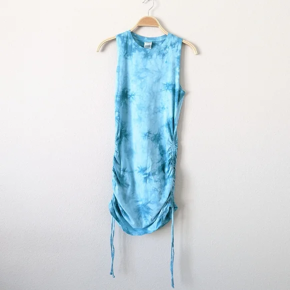 victoria secret blue dress Vintage Victoria Secret Teal & Blue Slip Dress – Highways 26 main image 1